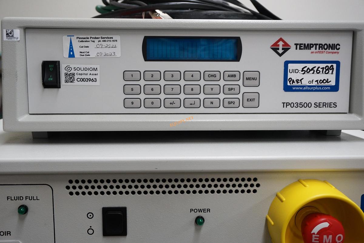 Used Cascade S300 Semiautomatic prober with Mitutoyo microscope and Temptronic 300mm temperature controlled wafer chuck with Attoguard