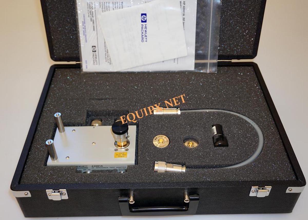 Used Hewlett Packard 43961A Impedance Test Kit