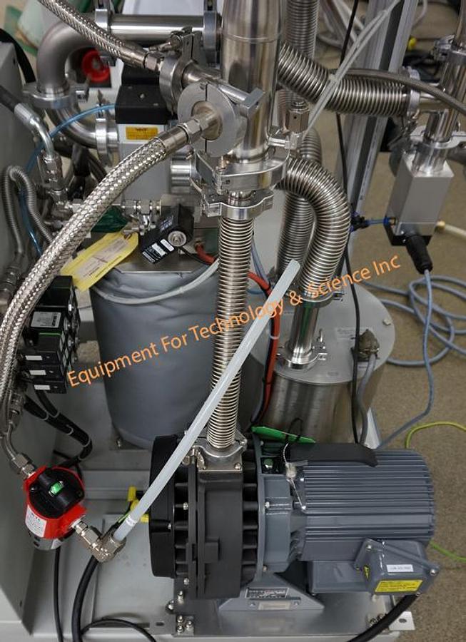 Used Mbraun Unilab glovebox with gas purifier, moisture and oxygen monitor