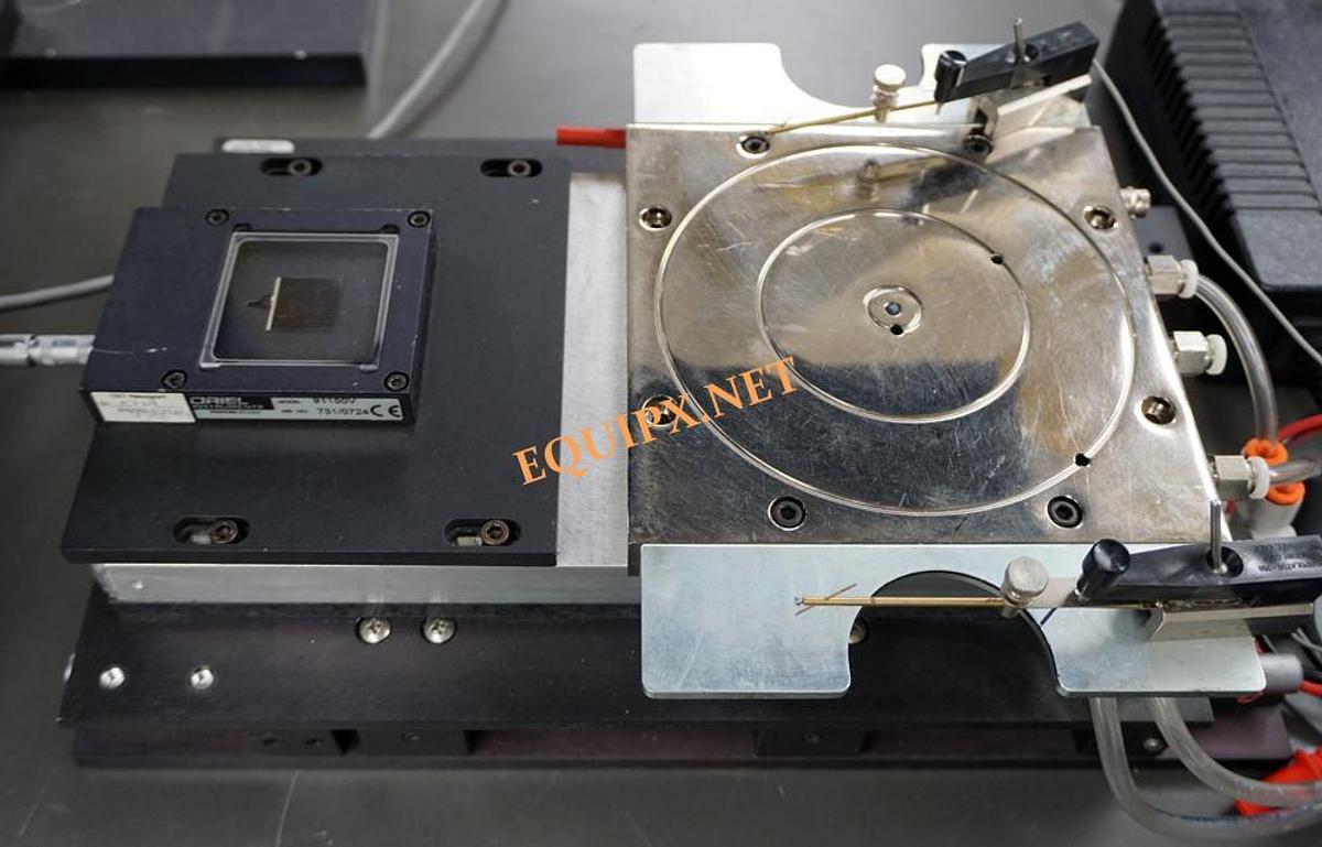 Used Newport 94123A SOL3A 1600w Xe exposure system (2012) with 12x12 collimated beam and vacuum chuck kit for I-V measurements