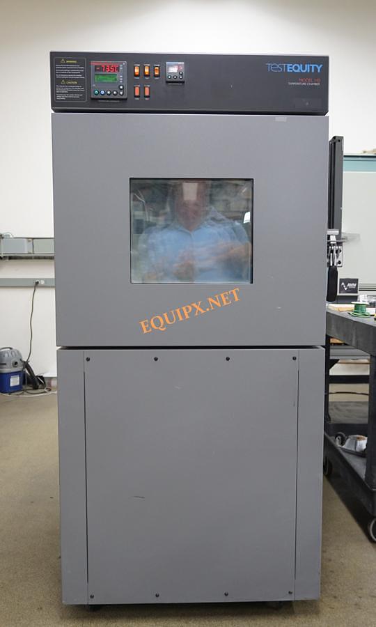 Used Test Equity 140 temperature chamber, 4 cuft, -73C to +175C,