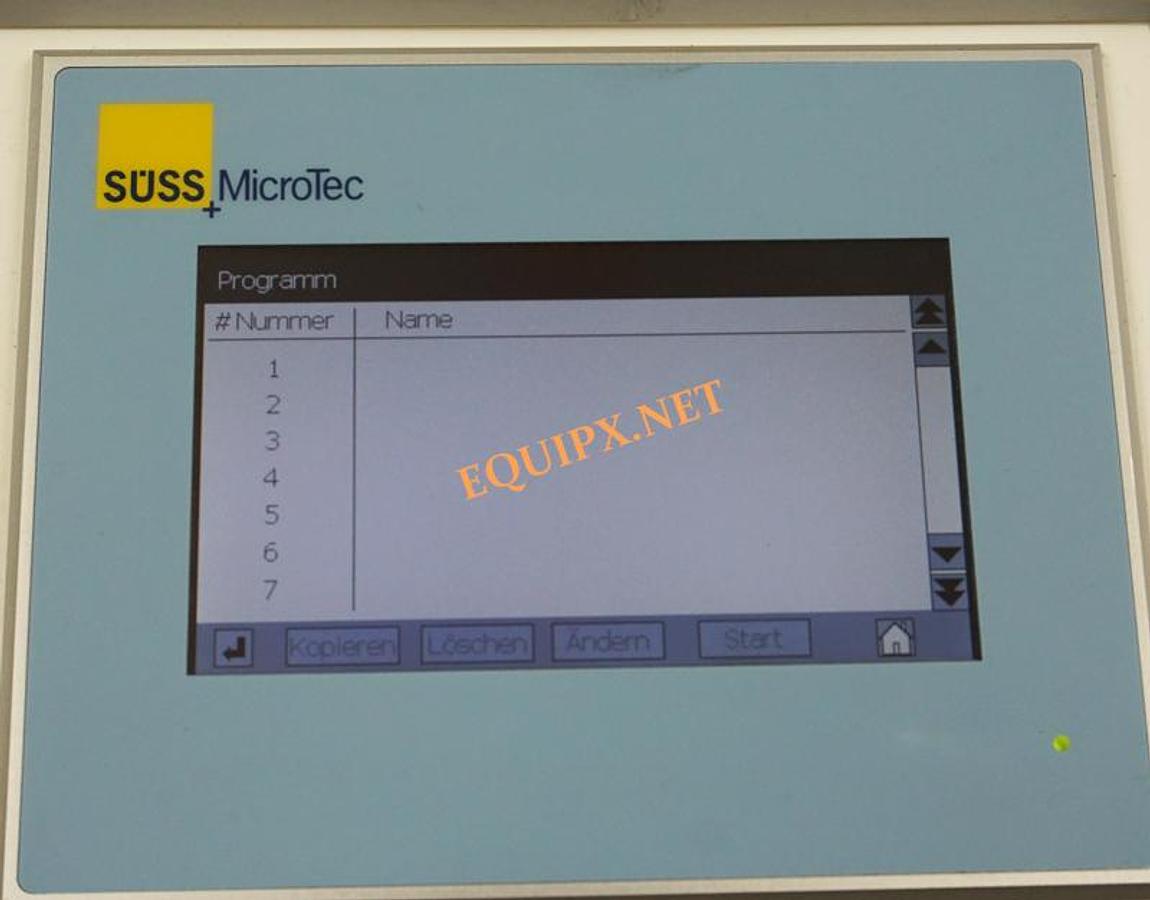 Used Suss Microtec Labspin 8 resist coater for wafers up to 200mm