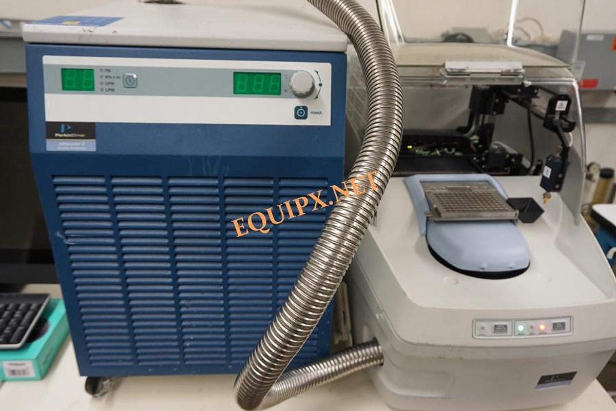 Used Perkin-Elmer DSC8500 Differential Scanning Calorimeter with Polyscience VLT-100 Cooling Unit and software