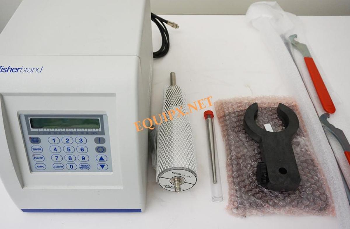 Used Fisher Scientific 505 Ultrasonic Sonicator with CL334 horn