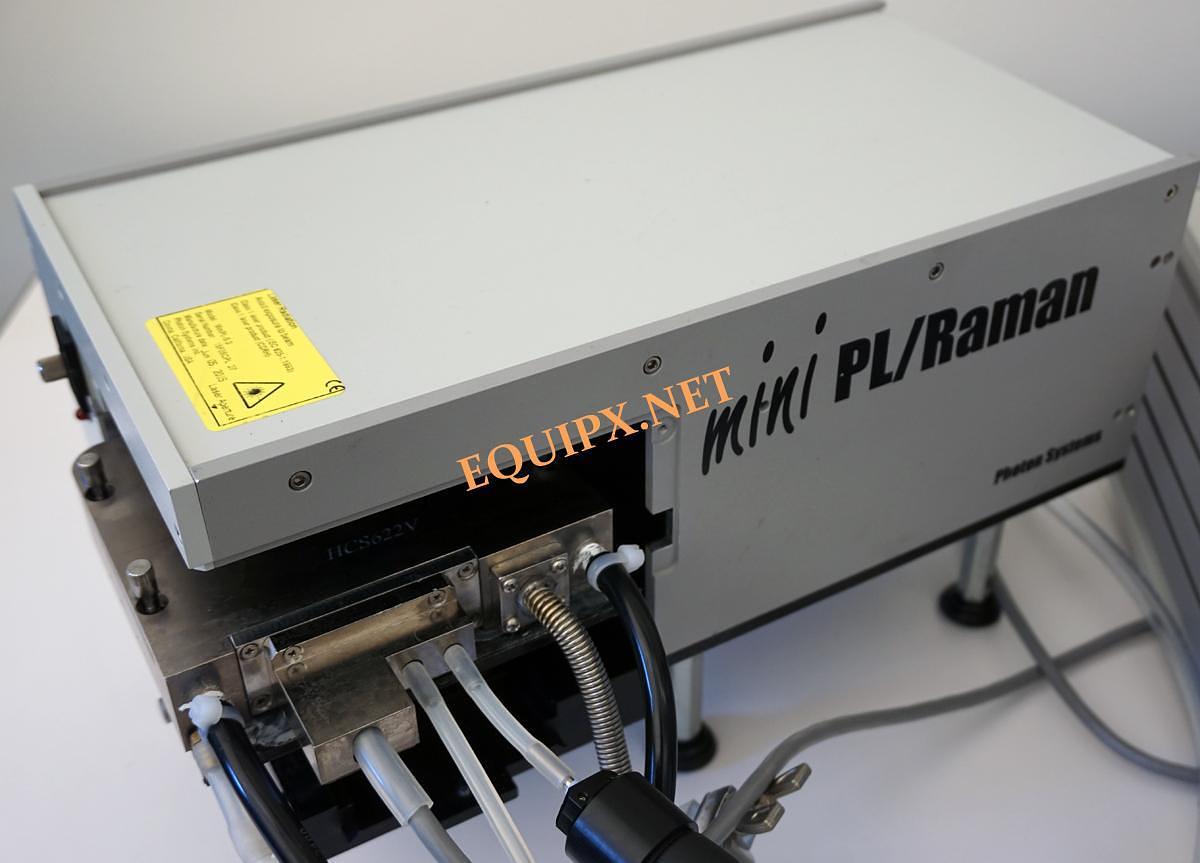 Used Photon Systems Mini PL 5.0ev (248.6nm) Raman Spectrometer with UV laser. Not including cryostage.