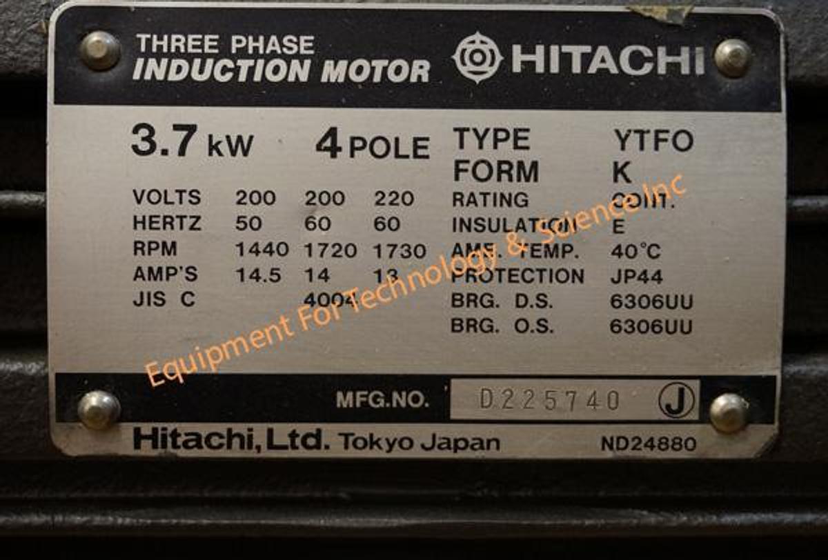 Used Edwards EPX180LE All-In-One Atmosphere-To-HiVac Dry Vacuum Pump