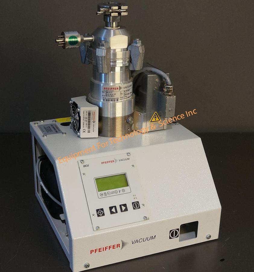 Used Pfeiffer TSH071E turbo pumping system with ISO-K DN63 inlet (60 l/s) (63mm ID)