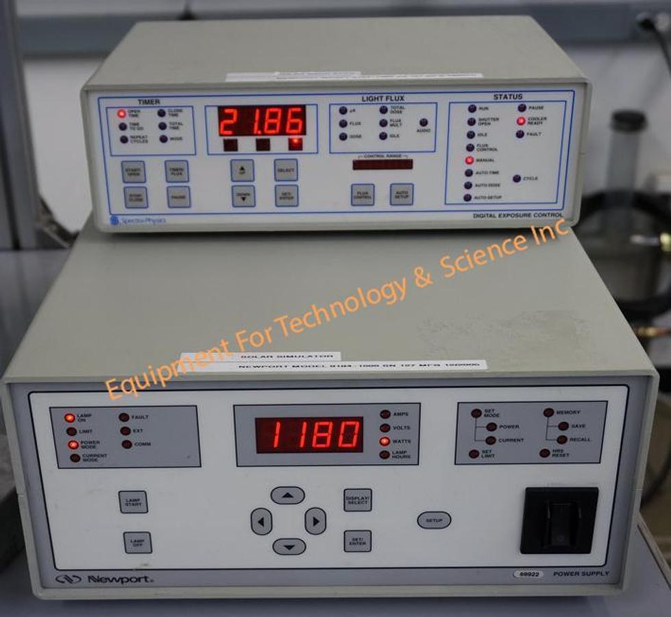 Used Newport 91194-1000 Full Spectrum 1000W Solar Simulator with 8x8 beam