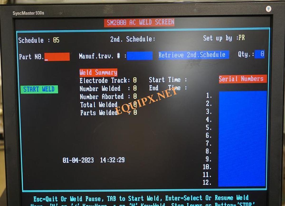 Used Unitek Benchmark System 2000 parallel seam sealer, glovebox, vacuum oven, manual, software