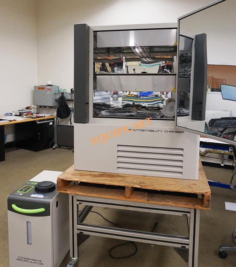 Used Caron 7545-11-2 photostability chamber with CRSY-102 condensate recirculator
