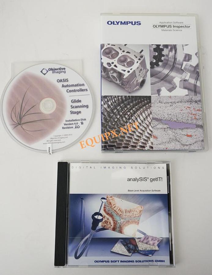 Used Olympus BX41M-LED metallurgical microscope with Olympus UC-30 3.2mp color camera