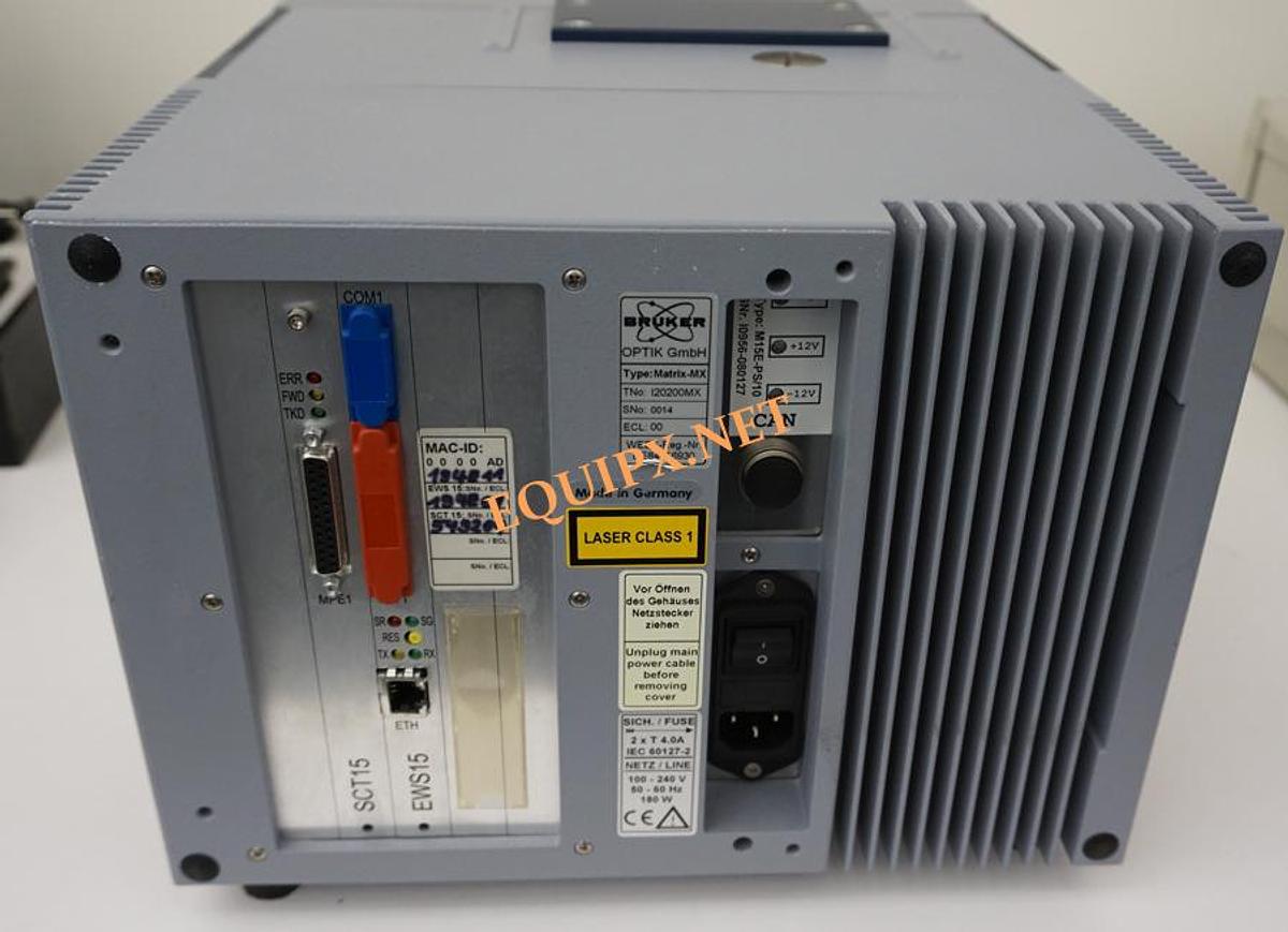 Used Bruker Matrix-MF Mid-IR Spectrometer with fiber probe