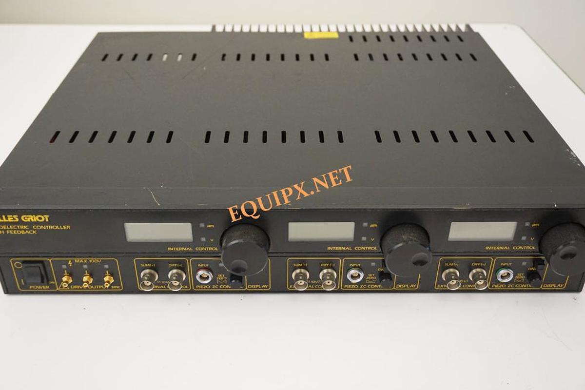 Used Melles Griot 17 PCZ 013 3-Axis Piezo Controller with feedback