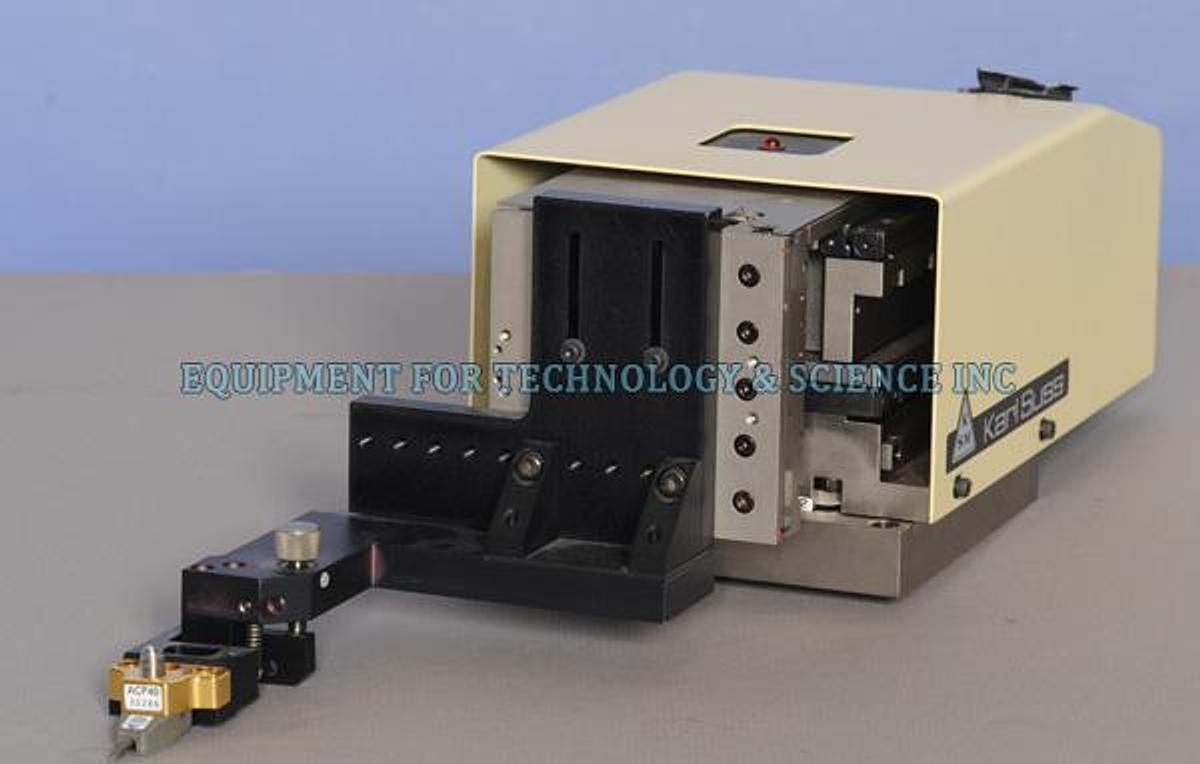 Used Suss PH600HF High Frequency Positioners (set of 4)