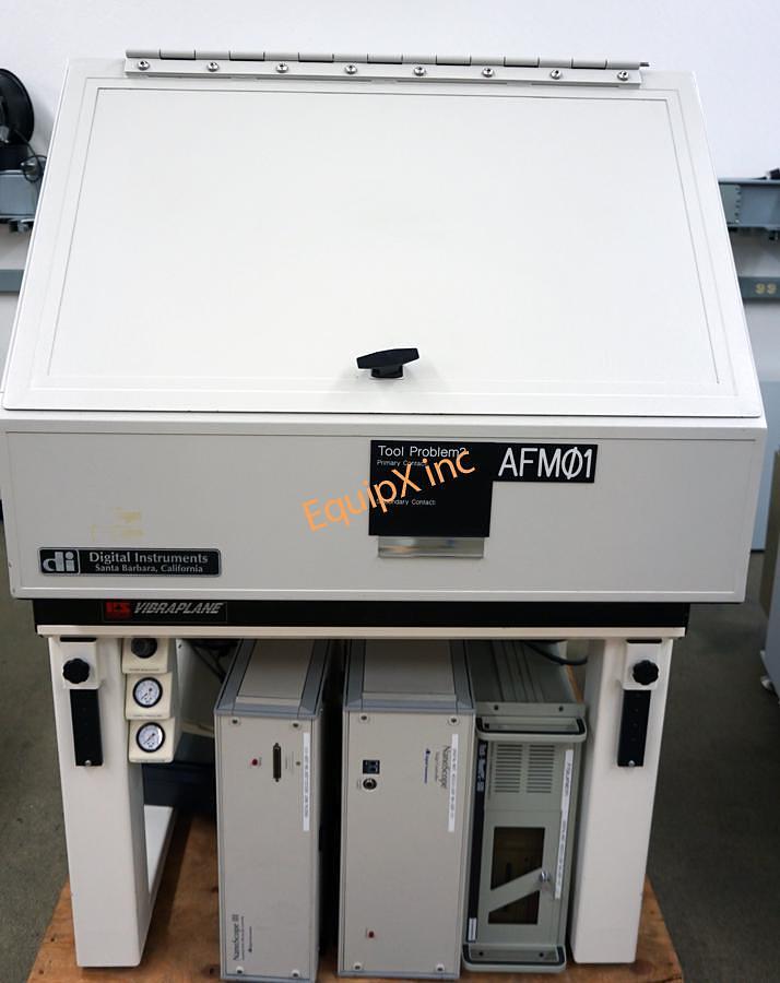 Used Veeco Digital Instruments Dimension Large Sample Scanning Atomic Force microscope, LS-SPM with Nanoscope III controller and LSS large sample scanning stage