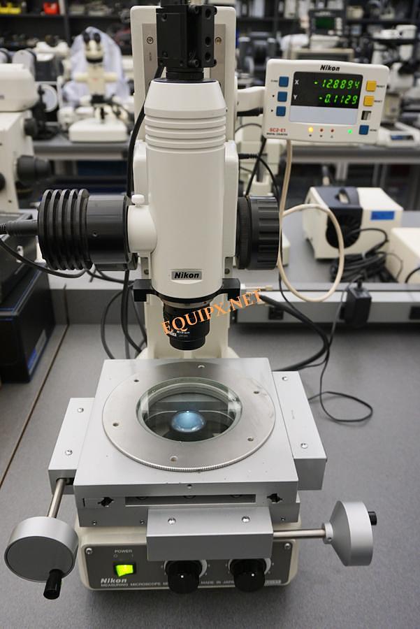 Used Nikon MM200 toolmakers microscope