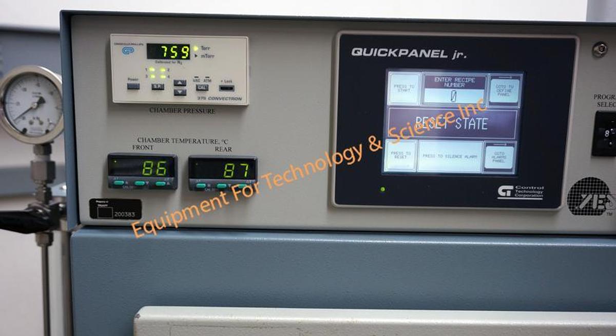 Refurbished Yield Engineering (YES) model 3TA HMDS vapor prime oven