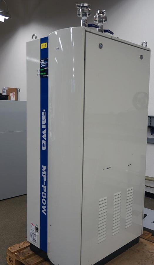 Used MIWA vacuum glovebox with purifier - Lithium battery research