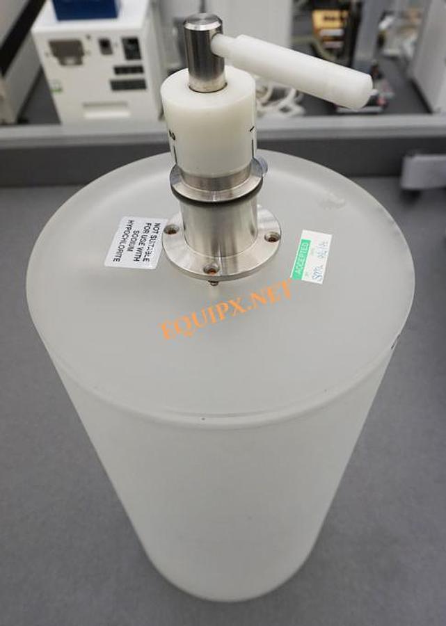 Used NEW Logitech Slurry Drum and valve for LP50 Polisher