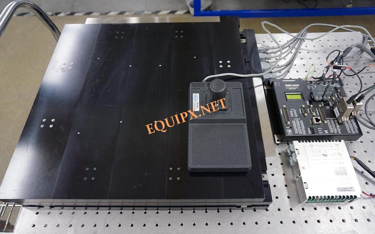 Used Griffin XY motion platform with 300mm travel and Gallil motion controller