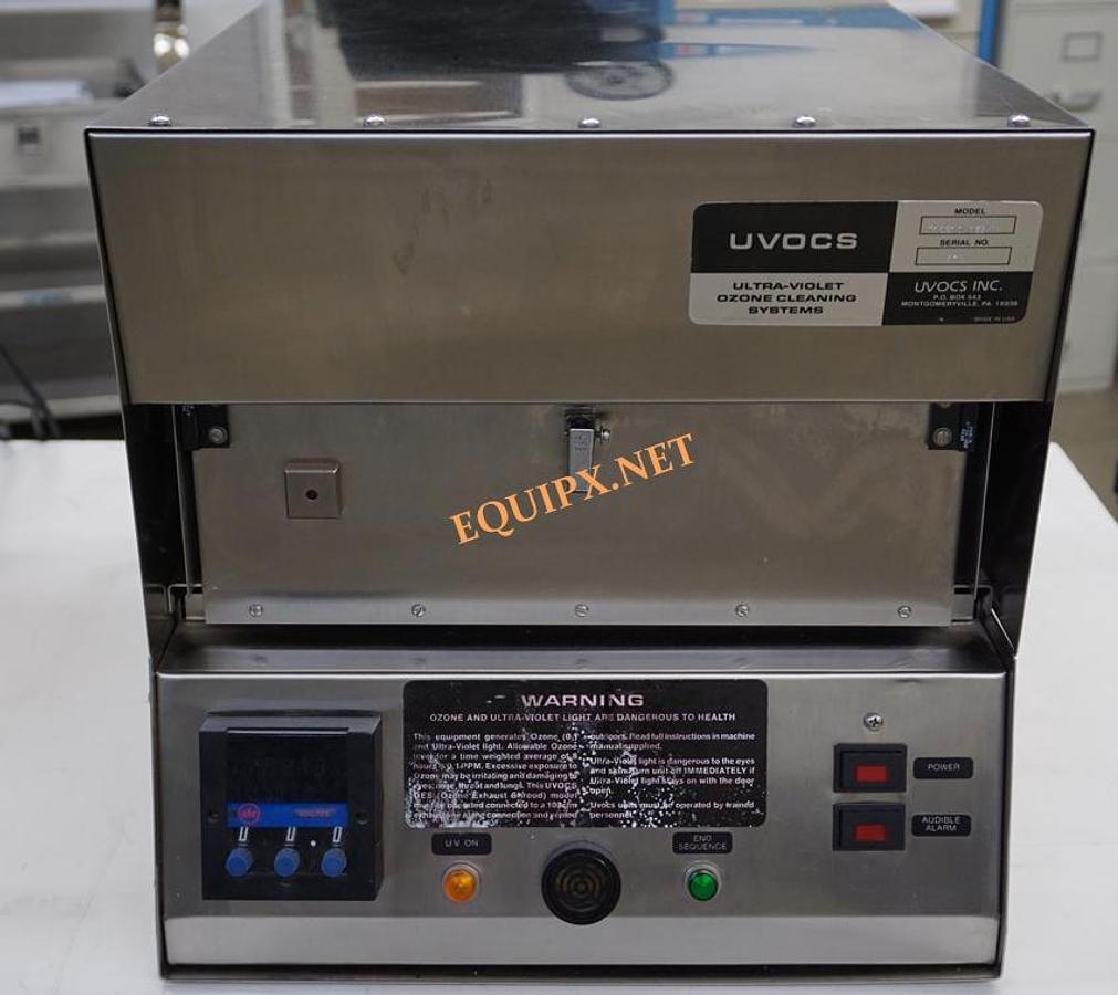 Used UVOCS 10X10 OES-W UV ozone cleaning system with bottom lamp