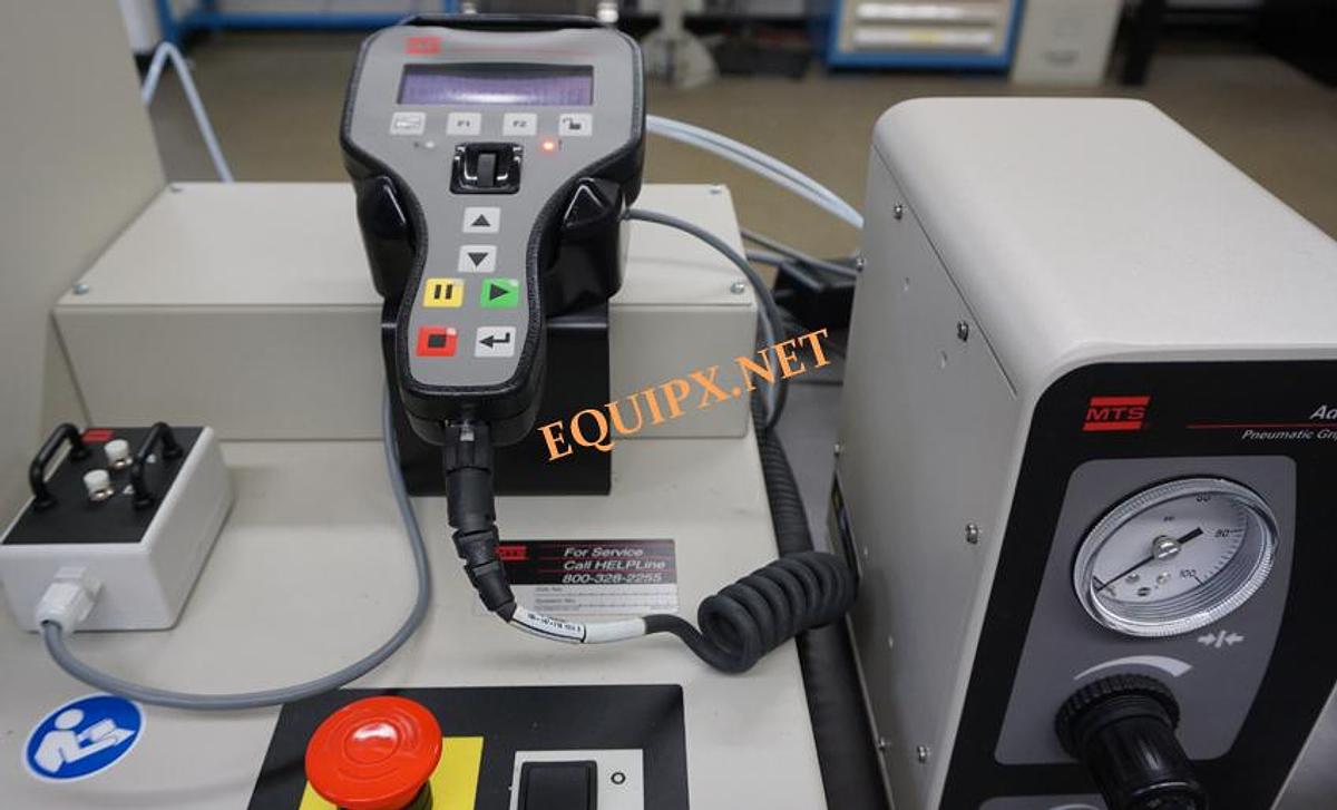 Used MTS Insight 1kN (220lbf) capacity SL Universal Testing system, Testworks 4 software, pneumatic grips and controller, 10N and 100N load cells