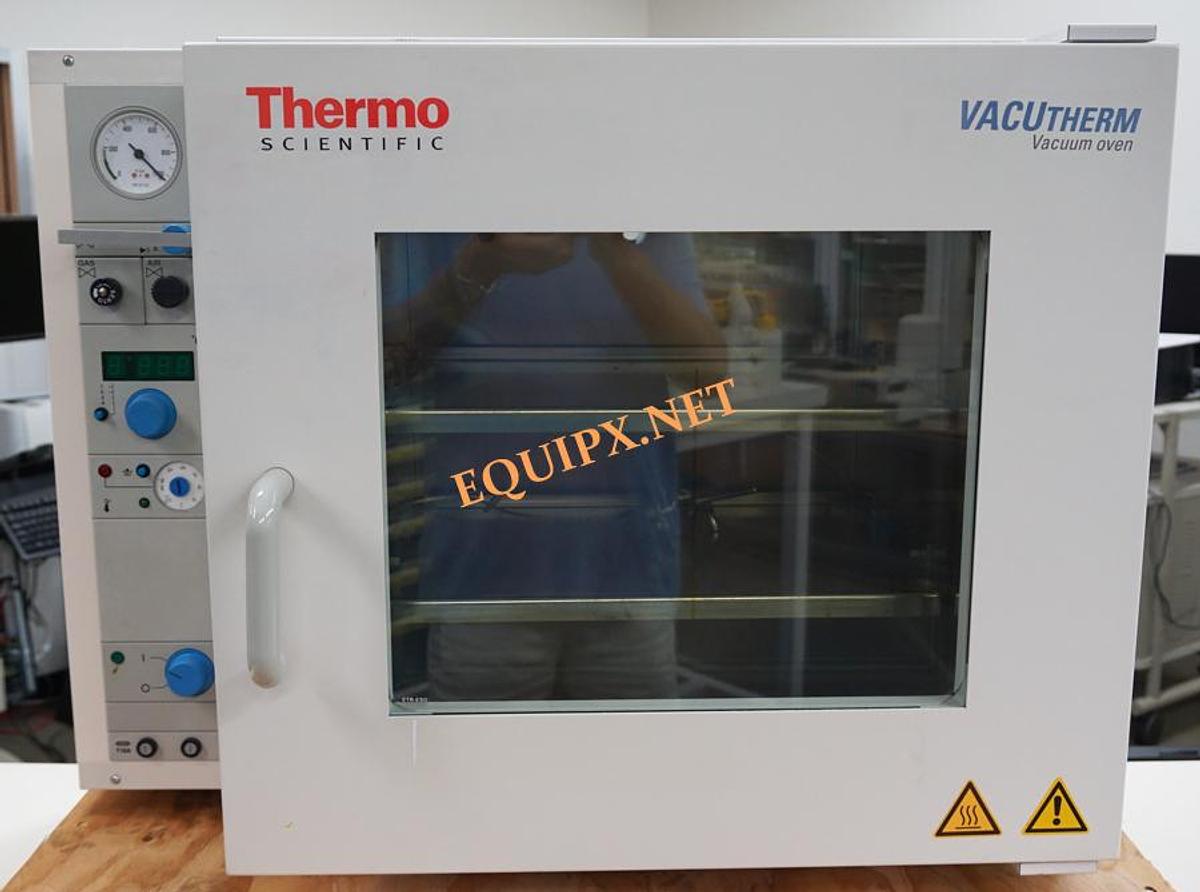 Used Thermo Scientific Vacutherm VT6060P High Temperature shelf heated vacuum oven- max 300C
