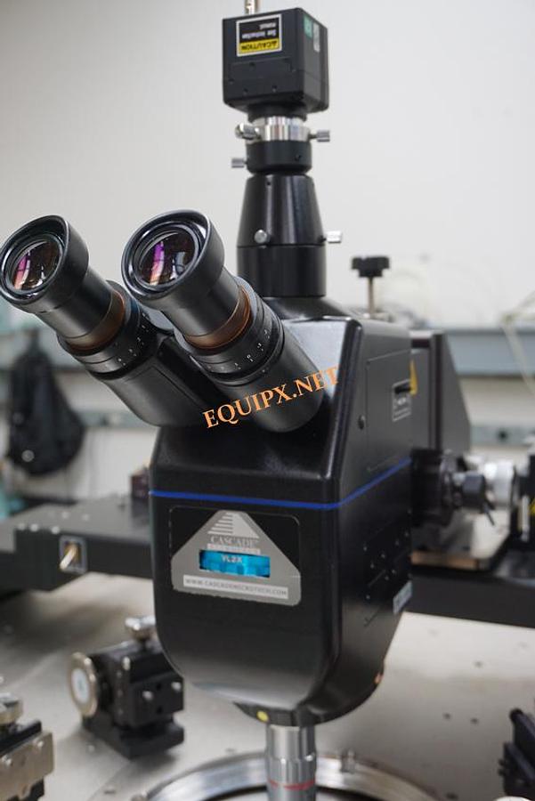 Used Cascade S300 Semiautomatic prober with Mitutoyo microscope and Temptronic 300mm temperature controlled wafer chuck with Attoguard