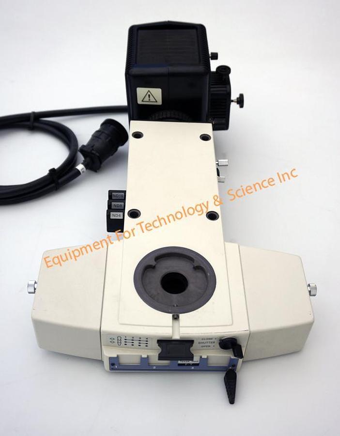 Used NIKON Y-FL EPI Fluorescence unit for the  E400 & E600 Microscopes with LH-M100CB-1 100W mercury lamphouse