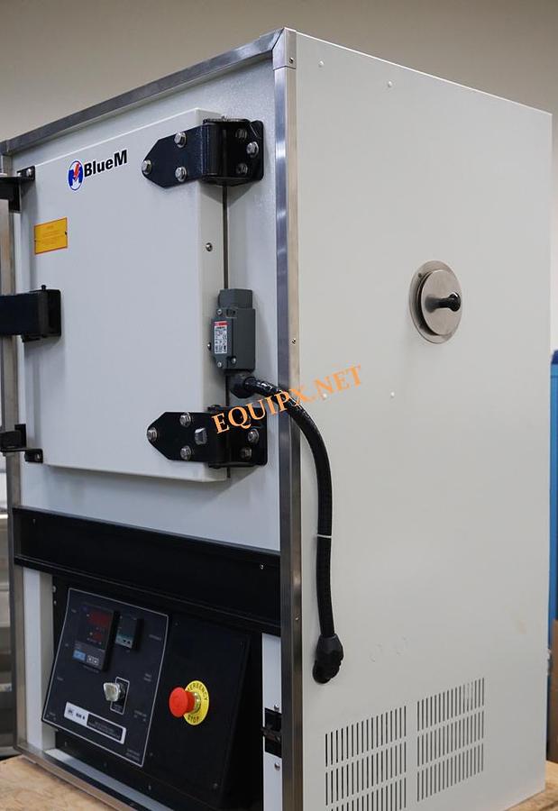 Used TPS Blue M DC146-B-ST350 forced air oven max 350C (662F), 208v/1phase