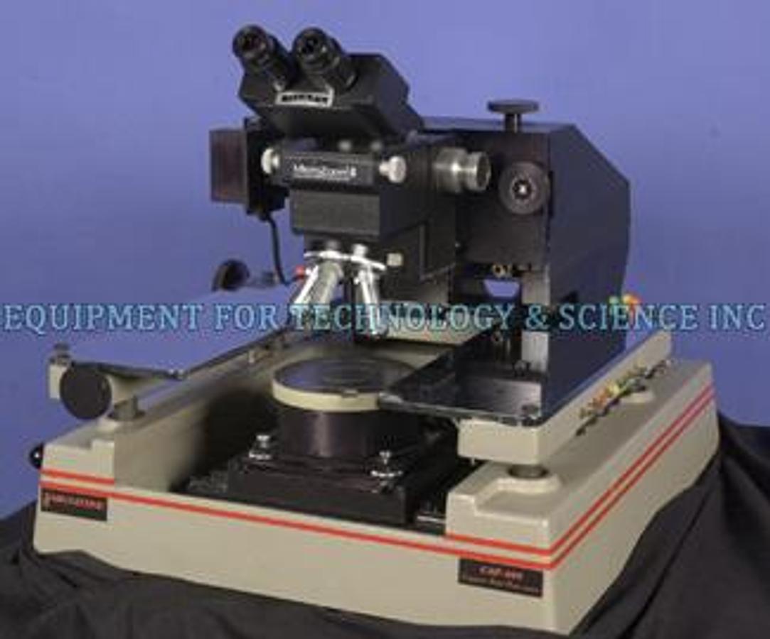 Used Signatone S463 Semiautomatic Prober with B&L Microzoom 2
