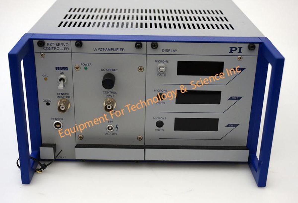 Used PI Physik Instruments 3-Channel LVPZT Controller