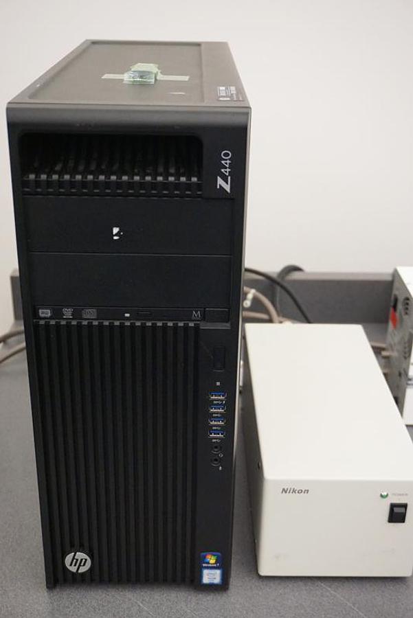 Used Nikon A1/Ti-E Fluorescence Confocal Microscope