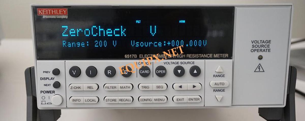 Used Keithley 6517B electrometer