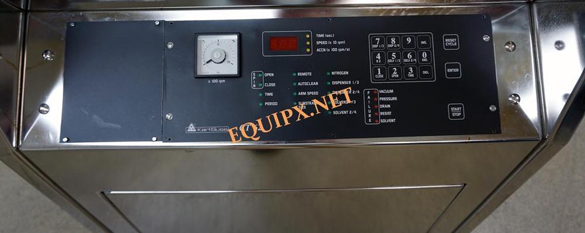 Used Suss RC8-MS3 Photoresist Spin Coater for max 200mm substrates