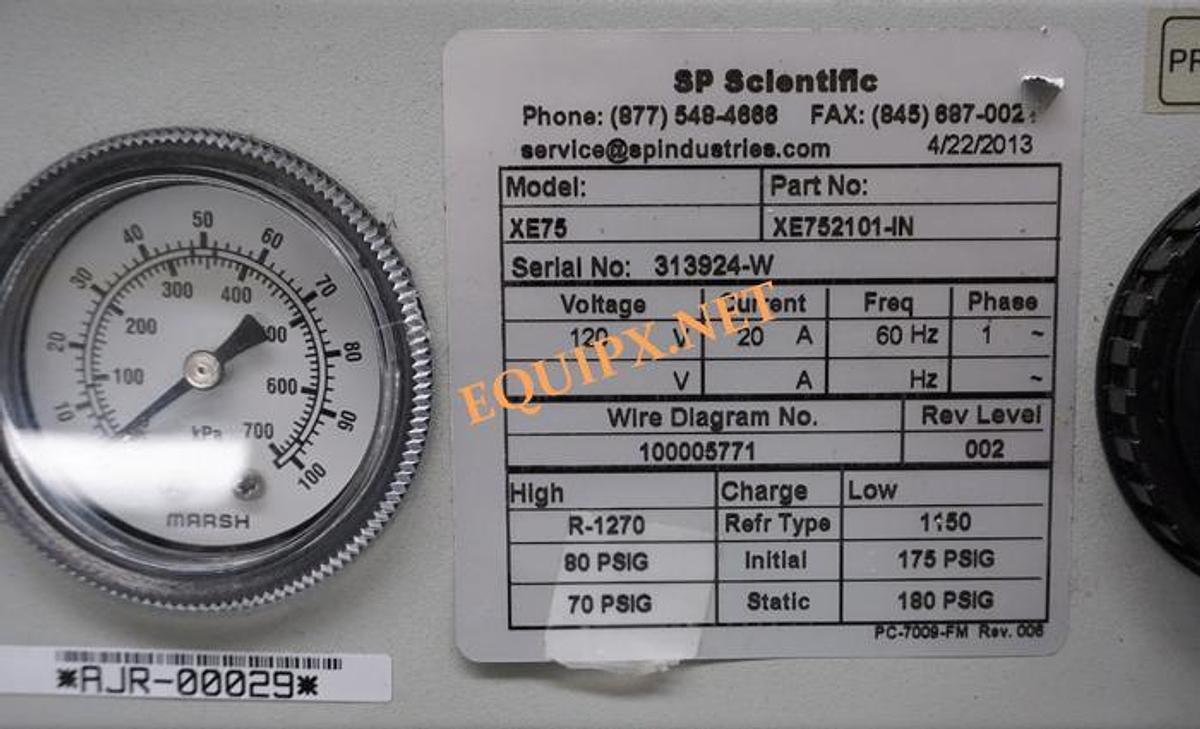 Used SP FTS Systems Airjet XE75