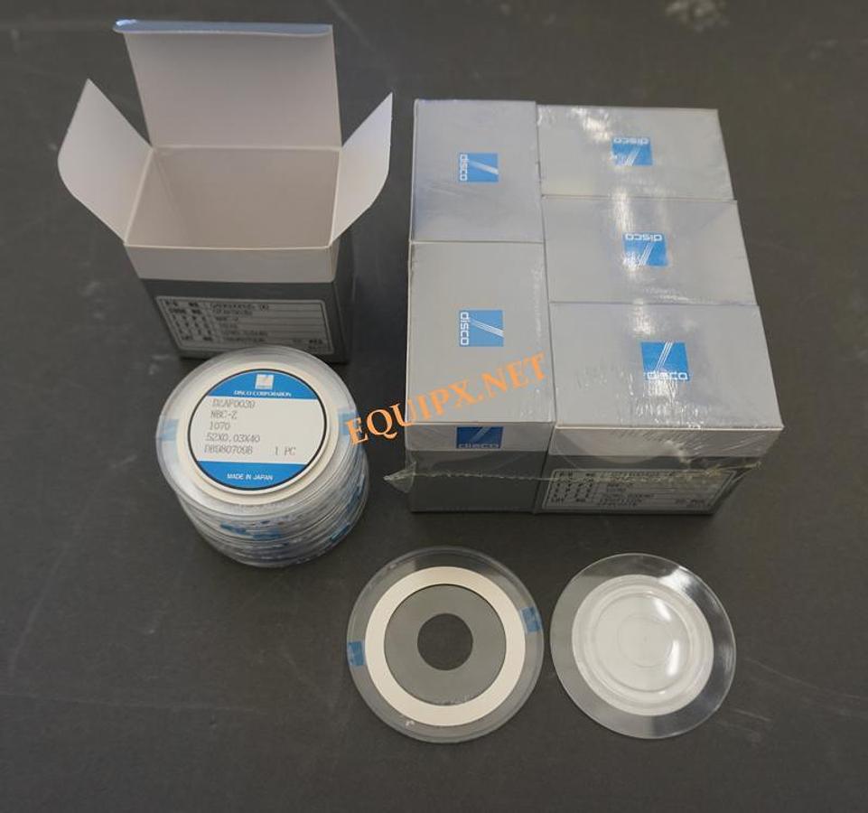 Used Disco NBC-Z dicing blades, 52x0.03x40