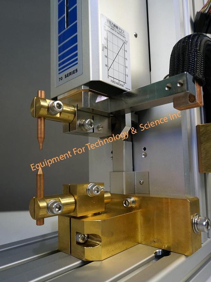 Used Miyachi Unitek model 73 servo driven opposed gap weld head (NEW)