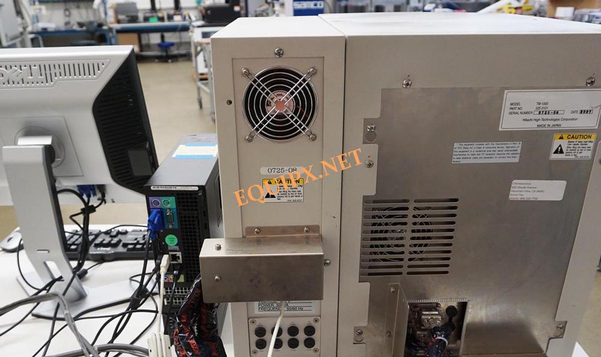 Used Hitachi TM1000 Desktop SEM with manual stage