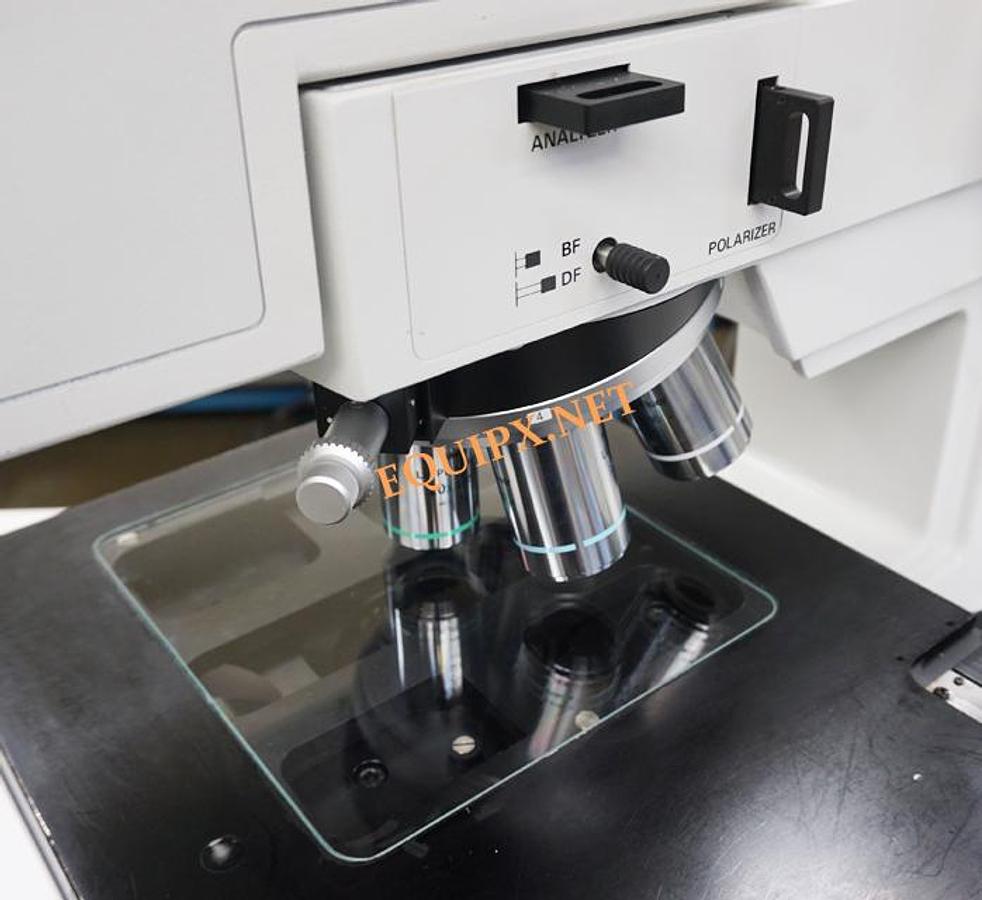 Used Nikon Eclipse L200 inspection microscope with reflected and transmitted illumination