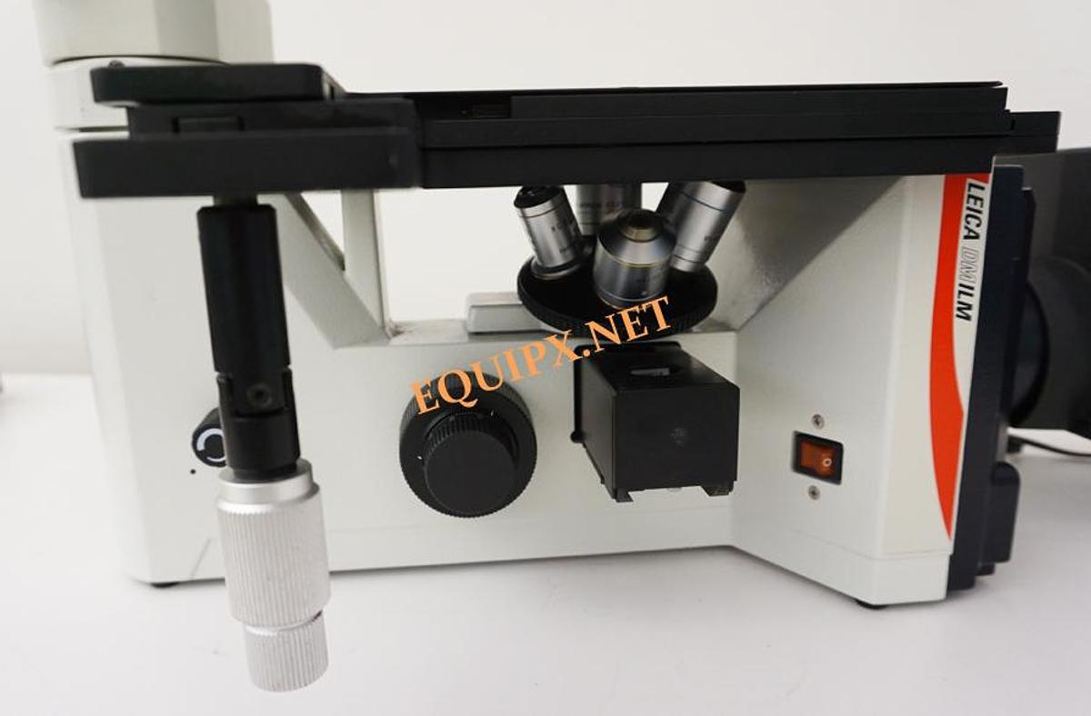 Used Leica DM-ILM inverted metallurgical microscope