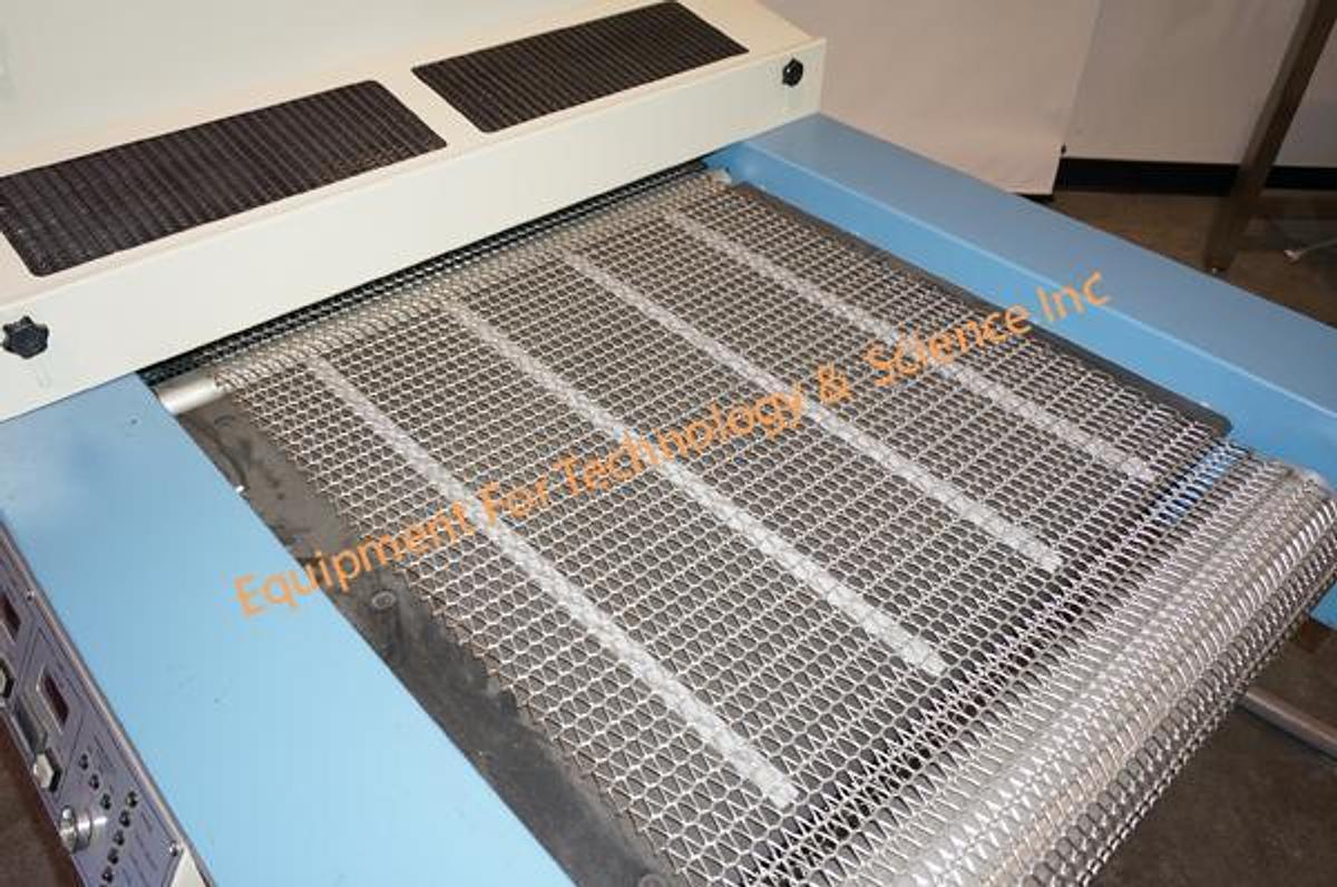 Used Hanovia Ultraviolet (UV) Conveyor Belt Oven