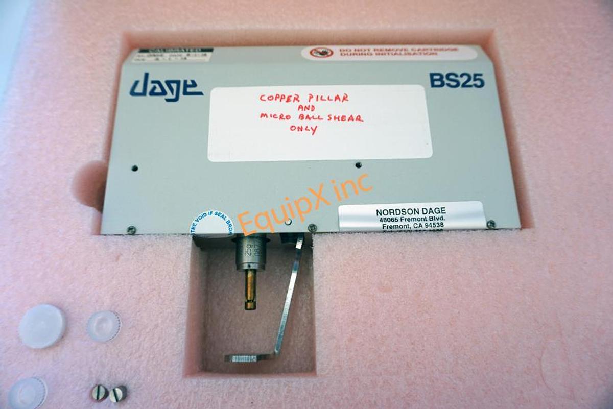 Used Dage 4300 wafer bump tester with CHAD Wafermate 300 autoloader