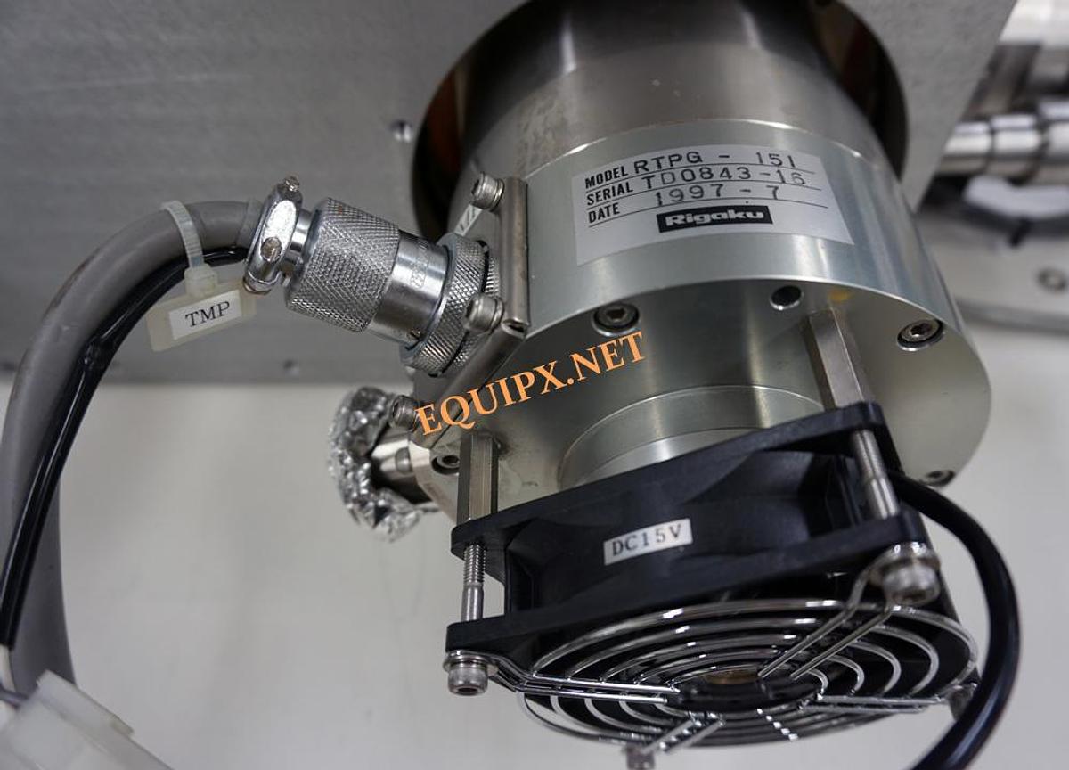 Used Rigaku 18KW UltraX Rotating anode with Cu and Co targets and turbo pump