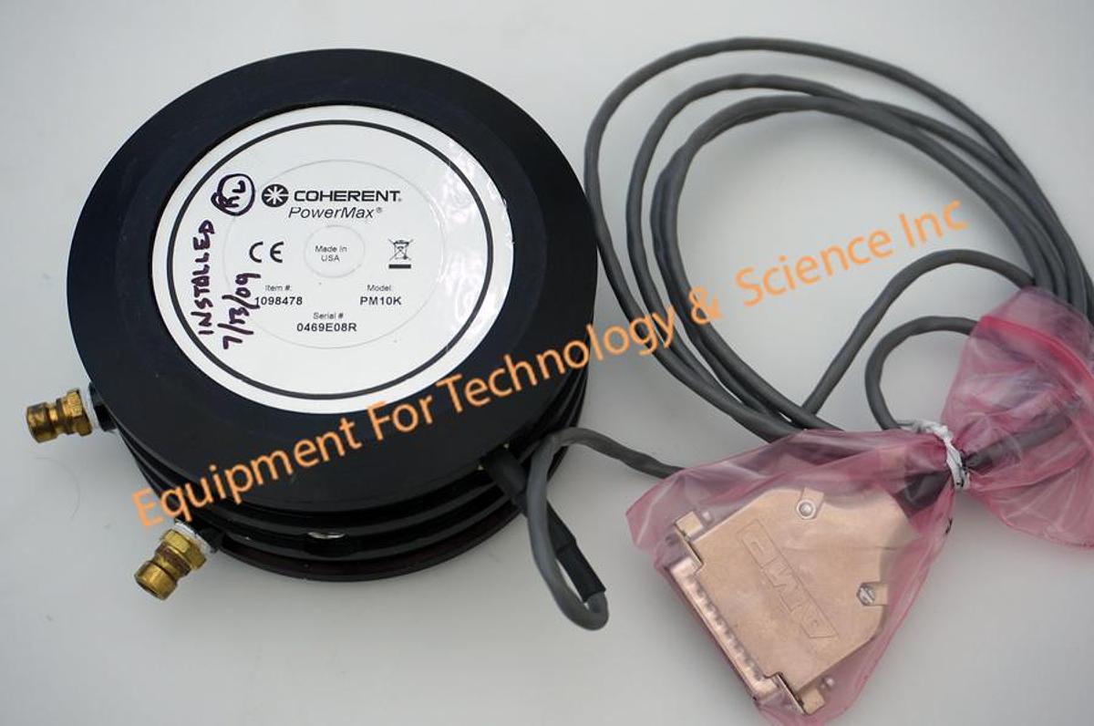 Used Coherent PM10K thermopile sensor head with EPM1000 power meter