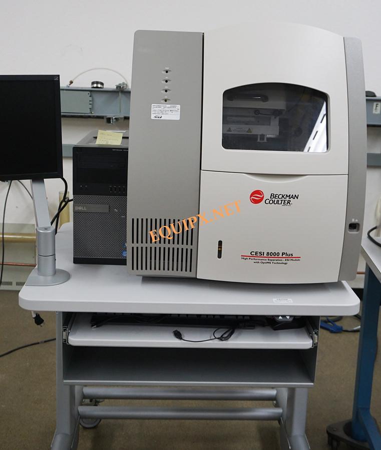 Used BECKMAN COULTER (SCIEX) CESI 8000 Plus with DIODE ARRAY and UV DETECTORS and Opti MS Interface Module