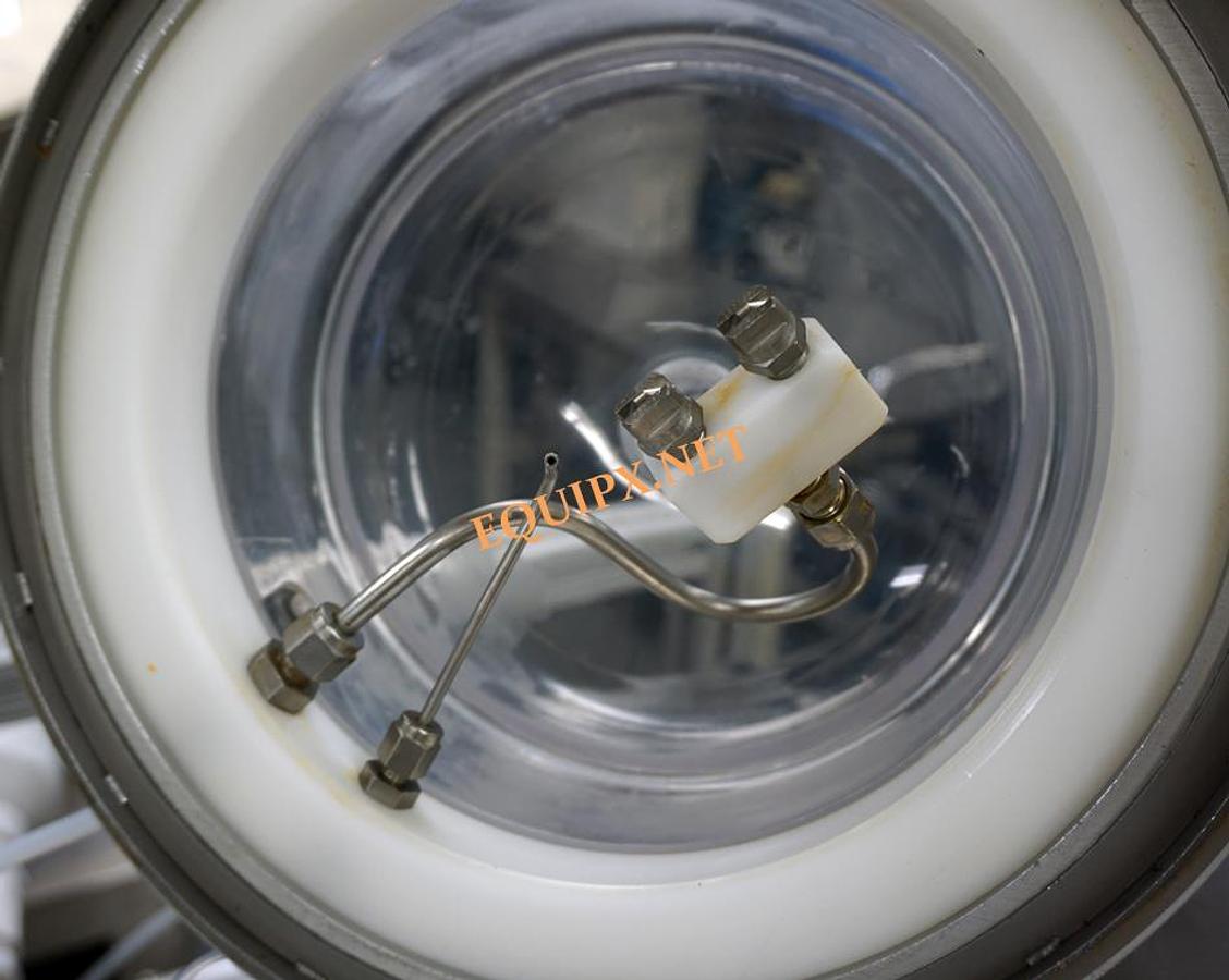 Used CEE100 developer with dual nozzles, 200mm wafer chuck, and base cabinet