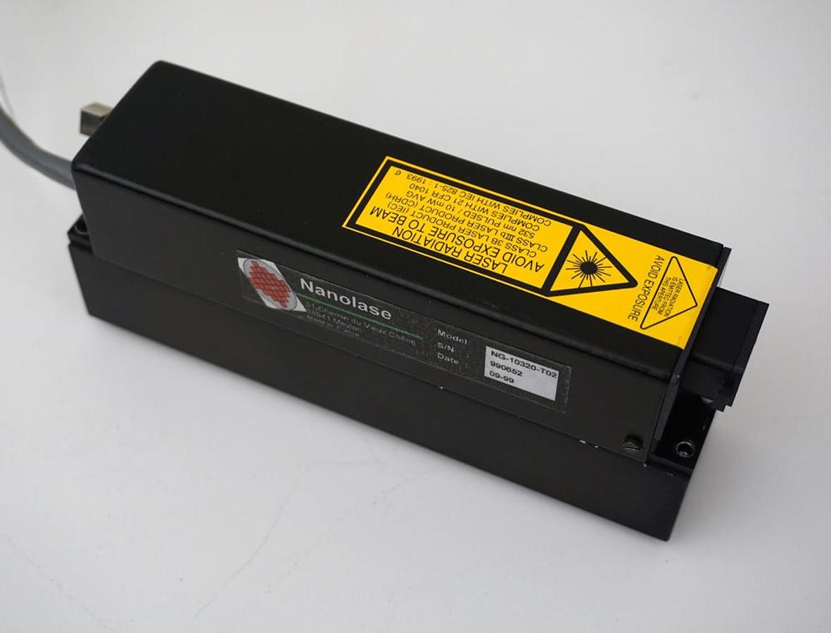 Used Teem Photonics/ JDS Uniphase Nanolase NG-10320 solid state laser, 532nm