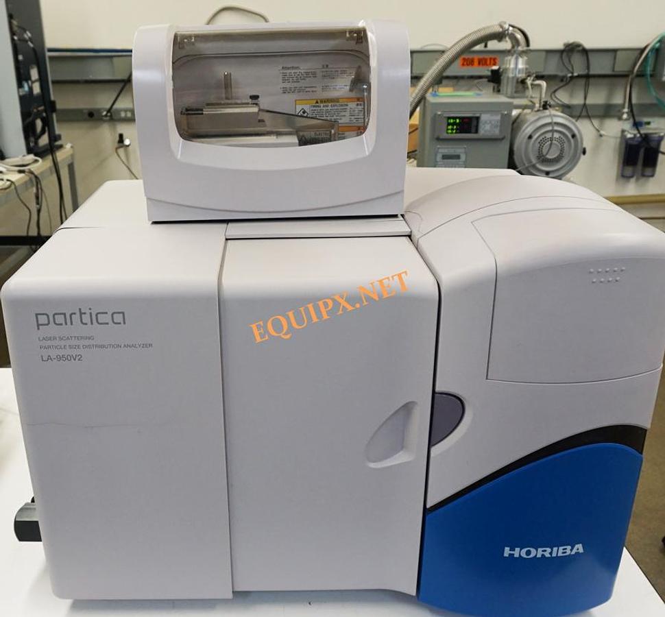 Used Horiba LA950S2 laser scattering particle analyzer with LY-9505 powder jet dry feeder (2007)