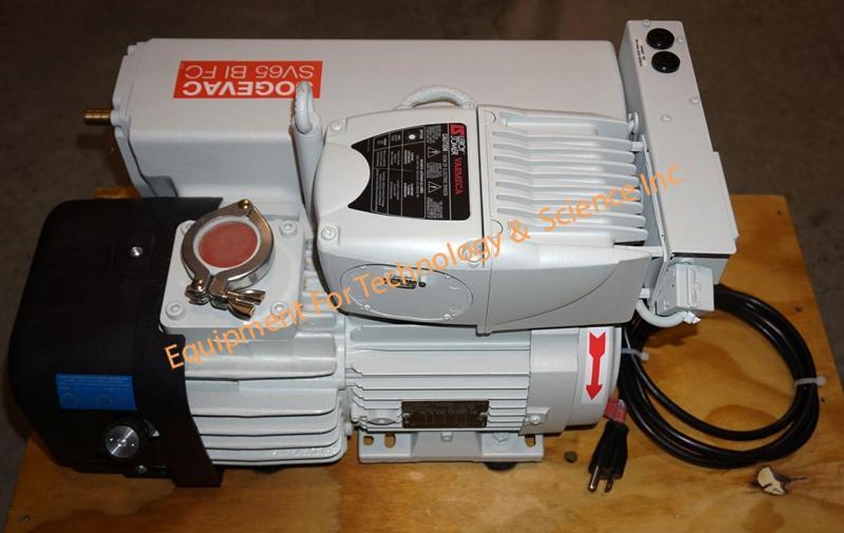 Used NEW Oerlikon (Leybold) Sogevac SV65 vacuum pump 27.7 CFM